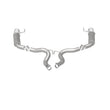 Load image into Gallery viewer, MagnaFlow Axle Back, SS, 3in, Competition, Dual Split Polished 4.5in Tip 2015 Ford Mustang GT V8 5.0 - Additional View 9