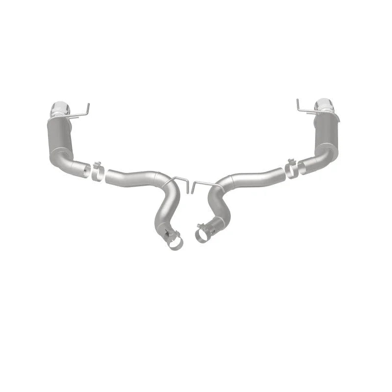 MagnaFlow Axle Back, SS, 3in, Competition, Dual Split Polished 4.5in Tip 2015 Ford Mustang GT V8 5.0 - Additional View 9