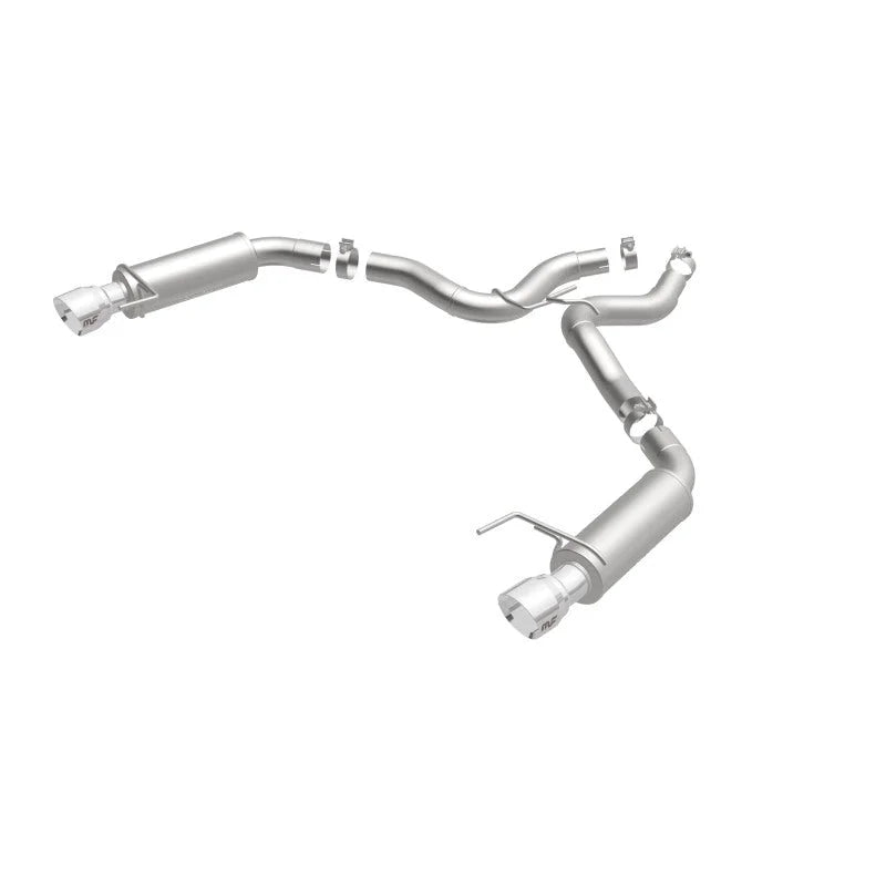 MagnaFlow Axle Back, SS, 3in, Competition, Dual Split Polished 4.5in Tip 2015 Ford Mustang GT V8 5.0 - Additional View 10