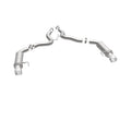 Load image into Gallery viewer, MagnaFlow Axle Back, SS, 3in, Competition, Dual Split Polished 4.5in Tip 2015 Ford Mustang GT V8 5.0 - Additional View 13