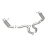 Load image into Gallery viewer, MagnaFlow Axle Back, SS, 3in, Competition, Dual Split Polished 4.5in Tip 2015 Ford Mustang GT V8 5.0 - Additional View 14