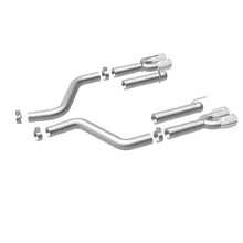 Load image into Gallery viewer, MagnaFlow Axle-Back, SS, 3in, Quad Split Rear 3.5 Tips 2015 Dodge Challenger incl SRT Hellcat - Additional View 11