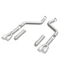 Load image into Gallery viewer, MagnaFlow Axle-Back, SS, 3in, Quad Split Rear 3.5 Tips 2015 Dodge Challenger incl SRT Hellcat - Additional View 14