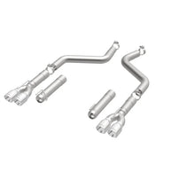 Load image into Gallery viewer, MagnaFlow Axle-Back, SS, 3in, Quad Split Rear 3.5 Tips 2015 Dodge Challenger incl SRT Hellcat - Additional View 14