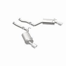 Load image into Gallery viewer, MagnaFlow Axle-Back Stainless Dual Split 4in Polished Tips 10-15 Chevrolet Camaro Convert. 3.6L V6 - Additional View 7