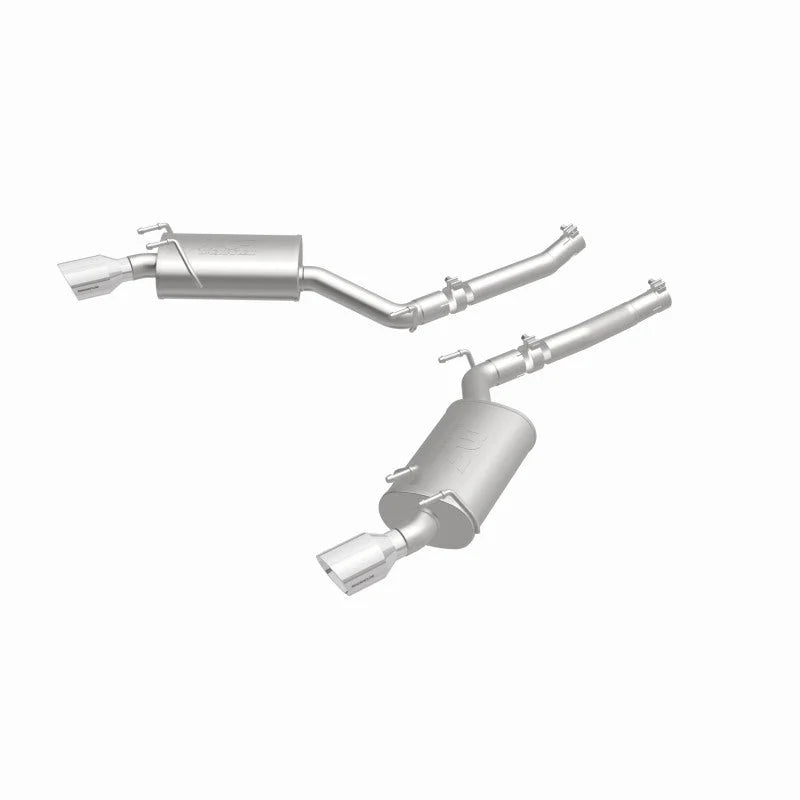 MagnaFlow Axle-Back Stainless Dual Split 4in Polished Tips 10-15 Chevrolet Camaro Convert. 3.6L V6 - Additional View 14