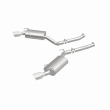 Load image into Gallery viewer, MagnaFlow Axle-Back Stainless Dual Split 4in Polished Tips 10-15 Chevrolet Camaro Convert. 3.6L V6 - Additional View 15