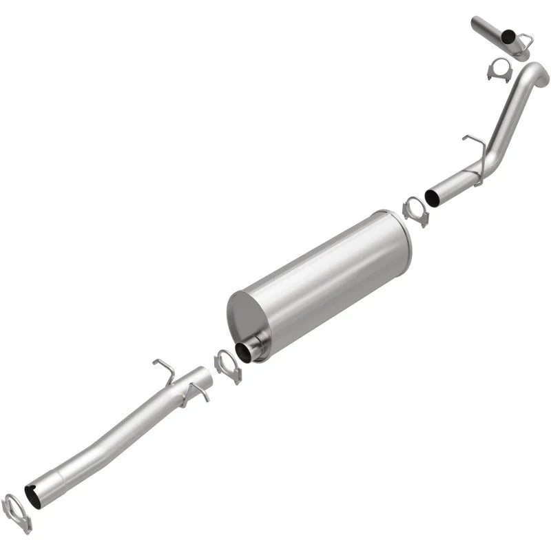 MagnaFlow BRE Exhaust Kit 00-03 Dodge Dakota - Side View