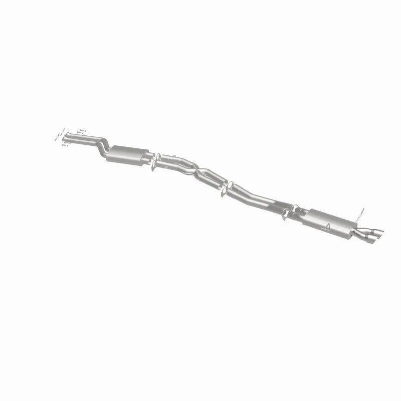 MagnaFlow BRE Exhaust Kit 01-06 BMW 330Ci 330i 3L - Side View