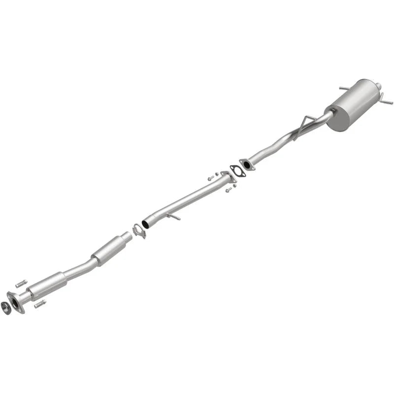 MagnaFlow BRE Exhaust Kit 02-05 Subaru Forester 2.5L - Side View