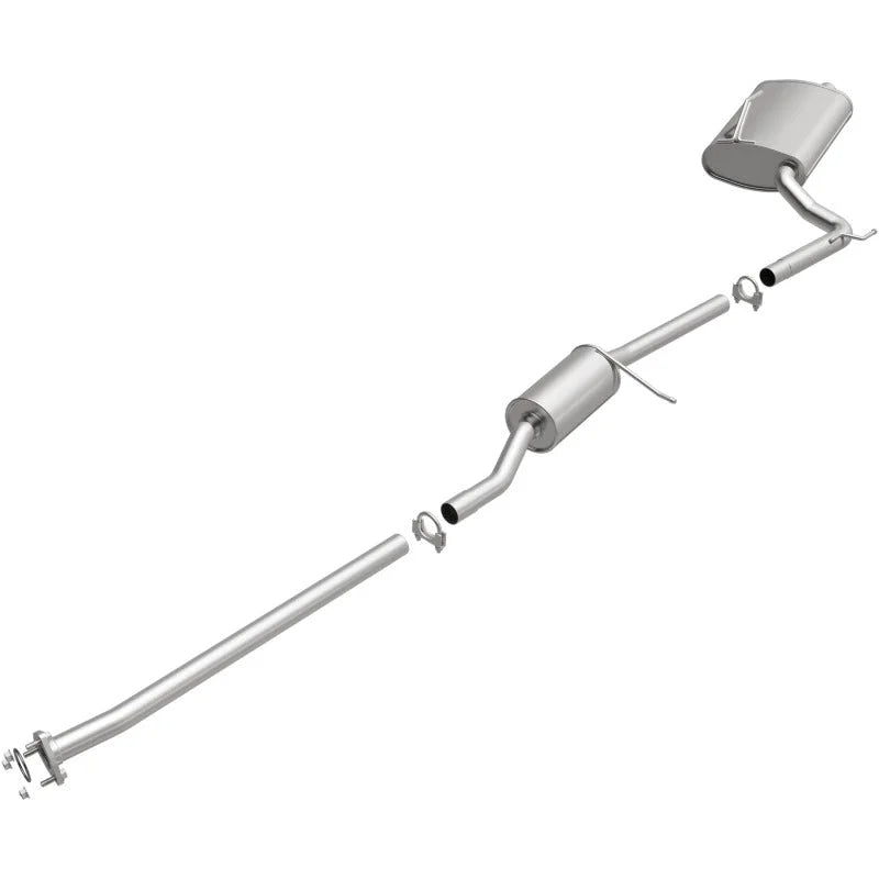 MagnaFlow BRE Exhaust Kit 03-07 Honda Accord 2.4L - Installation View