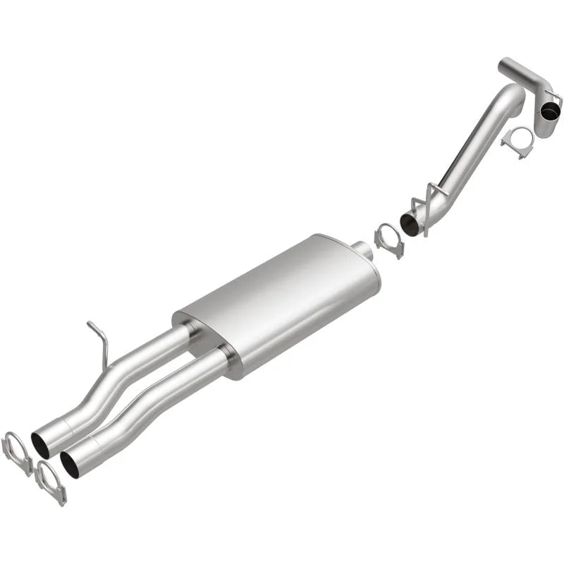 MagnaFlow BRE Exhaust Kit 03-07 Silverado 2500 HD 6L - Side View