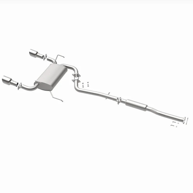 MagnaFlow BRE Exhaust Kit 03-08 Infiniti FX35 3.5L - Side View