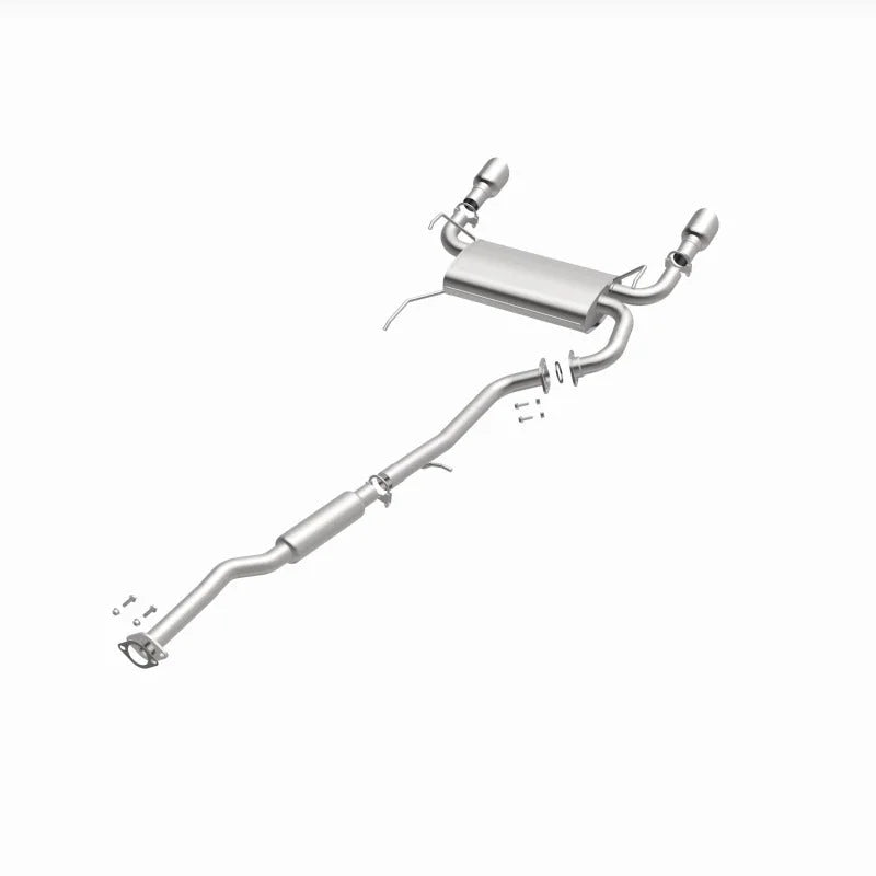 MagnaFlow BRE Exhaust Kit 03-08 Infiniti FX35 3.5L - Installation View