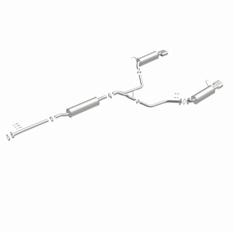 MagnaFlow BRE Exhaust Kit 04-06 Acura MDX 3.5L - Side View