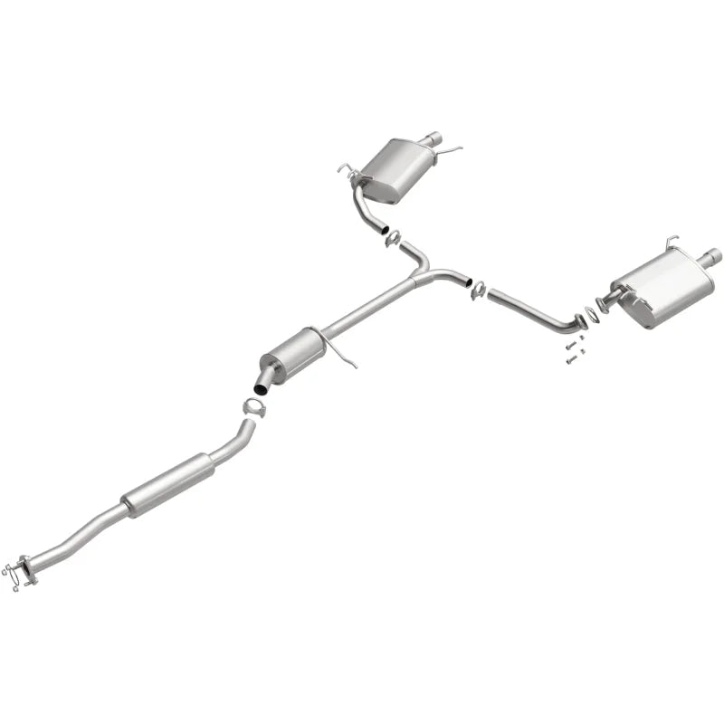 MagnaFlow BRE Exhaust Kit 04-08 Acura TSX 2.4L - Installation View