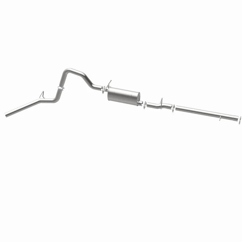 MagnaFlow BRE Exhaust Kit 05-07 Ford Superduty F250/F350 5.4L - Side View