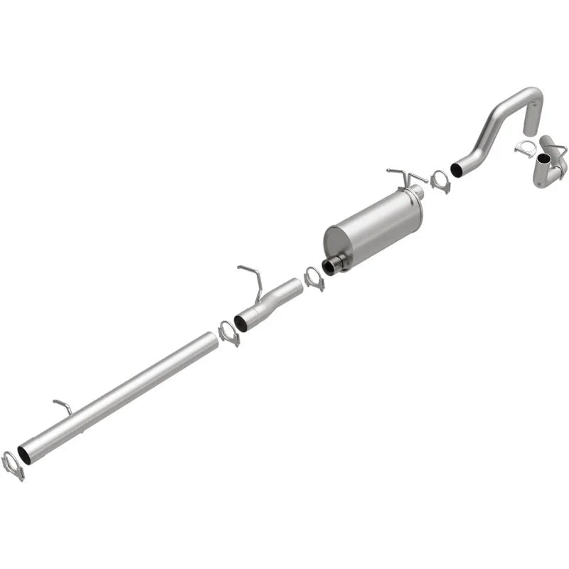 MagnaFlow BRE Exhaust Kit 05-07 Ford Superduty F250/F350 5.4L - Back View