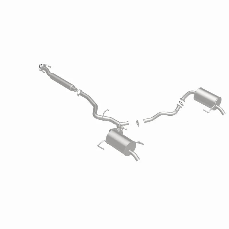 MagnaFlow BRE Exhaust Kit 05-07 Subaru Outback 3.0L - Installation View