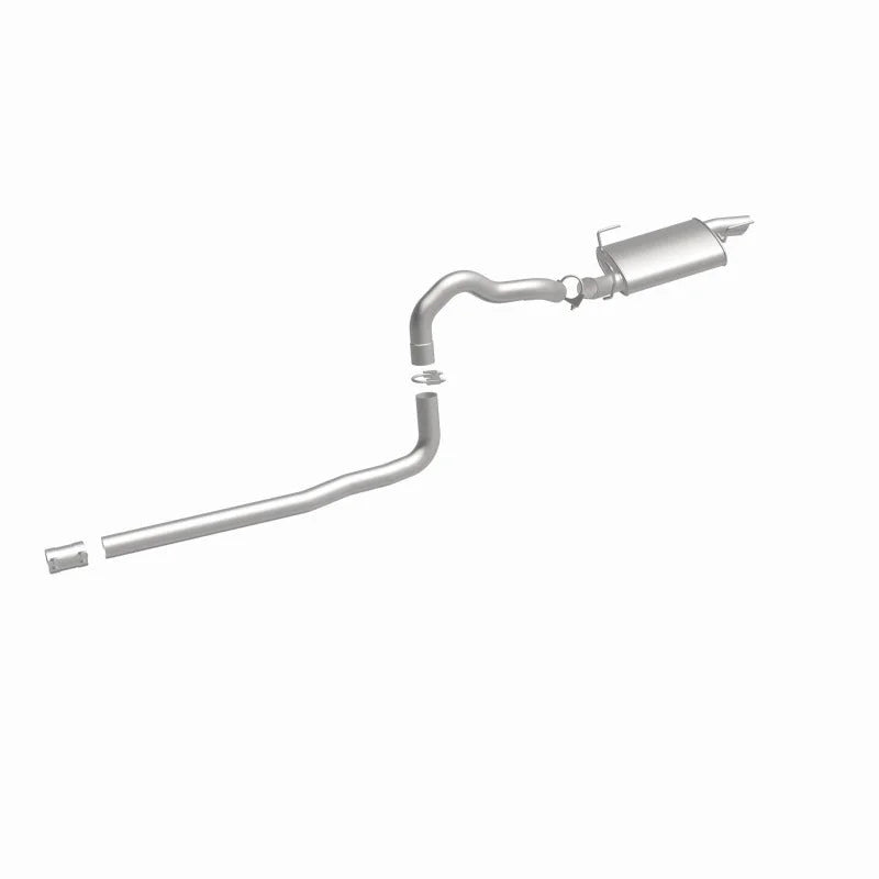 MagnaFlow BRE Exhaust Kit 05-09 Ford Mustang 4.0L - Side View