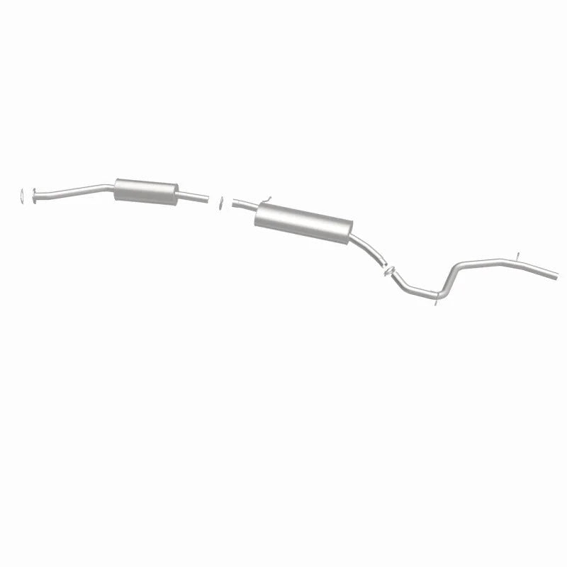 MagnaFlow BRE Exhaust Kit 05-10 Honda Odyssey 3.5L - Installation View