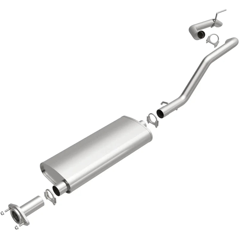 MagnaFlow BRE Exhaust Kit 05-10 Jeep Commander Grand Cherokee - Installation View