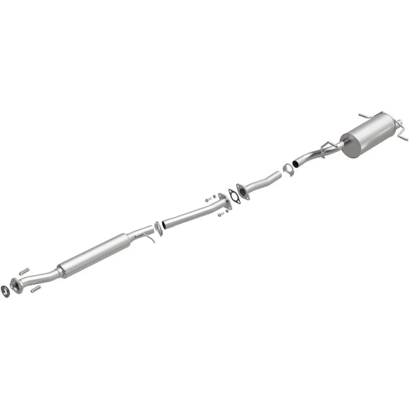 MagnaFlow BRE Exhaust Kit 06-08 Subaru Forester 2.5L - Side View