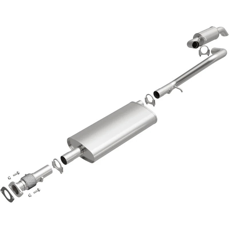 MagnaFlow BRE Exhaust Kit 06-08 Trailblazer Envoy Rainier 4.2L - Side View