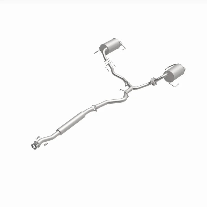 MagnaFlow BRE Exhaust Kit 06-09 Subaru Legacy 2.5L - Side View