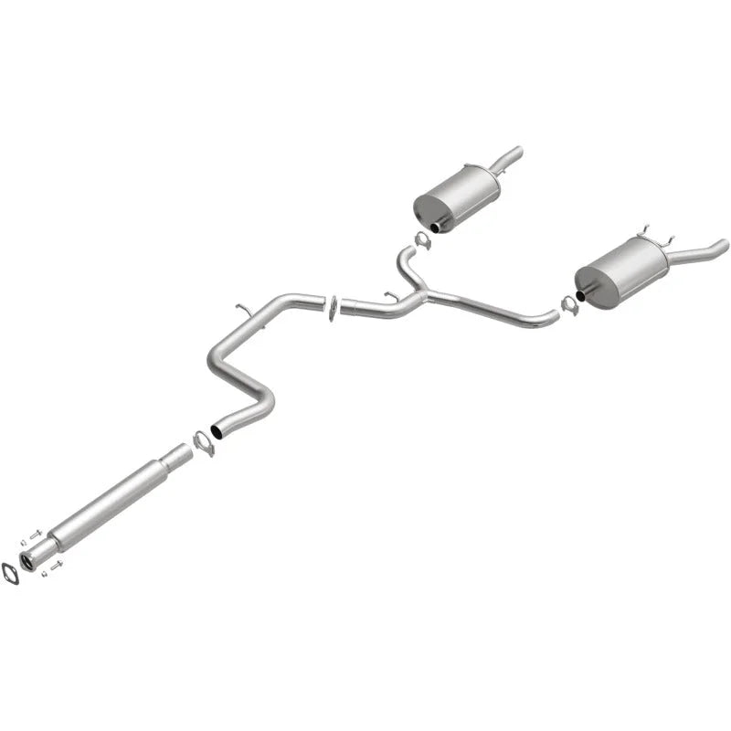 MagnaFlow BRE Exhaust Kit 06-11 Chevy Impala - Side View