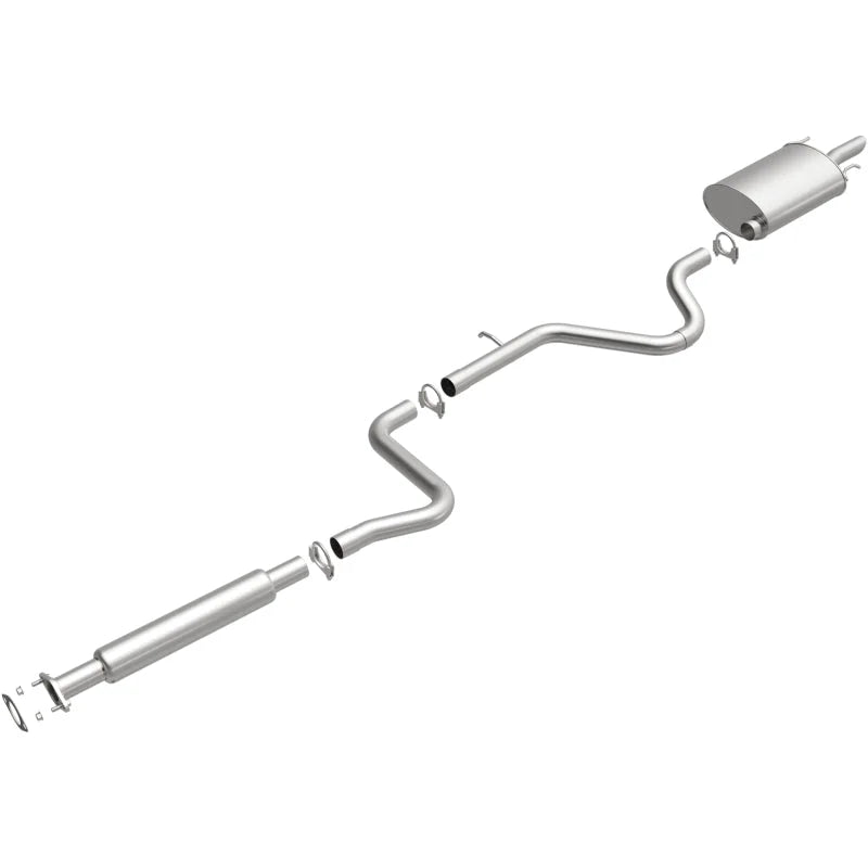 MagnaFlow BRE Exhaust Kit 06-11 Chevy Impala Monte Carlo 3.5L - Back View