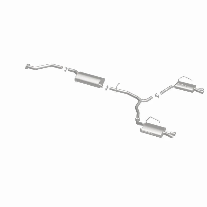 MagnaFlow BRE Exhaust Kit 07-08 Acadia Outlook 3.6L - Side View