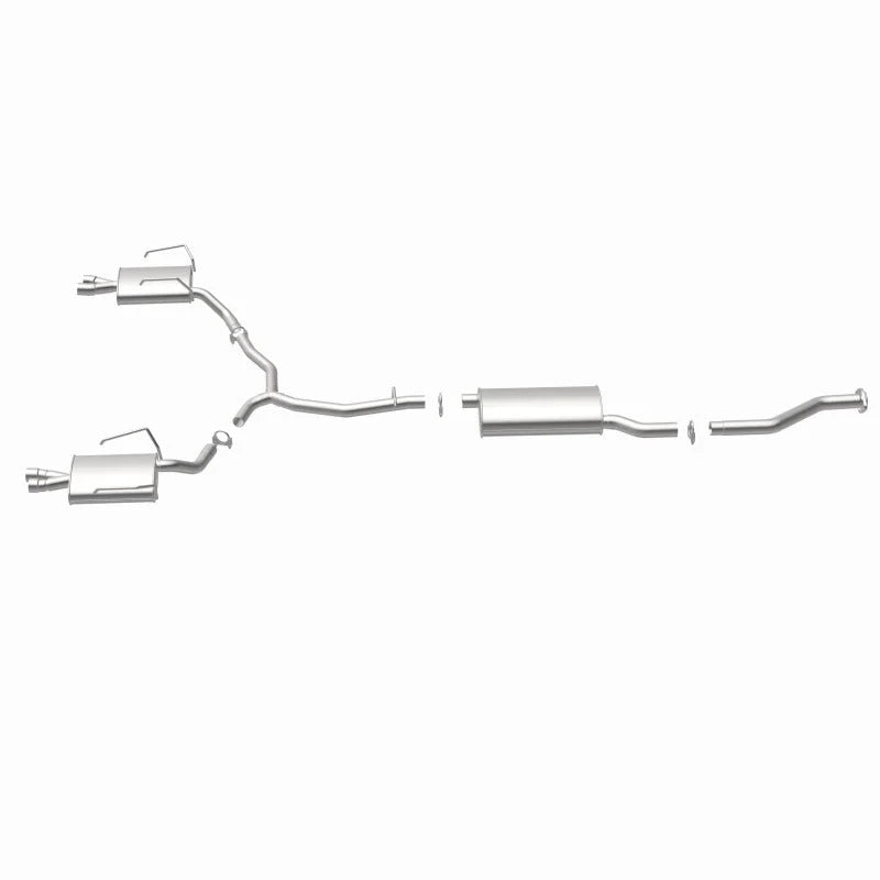 MagnaFlow BRE Exhaust Kit 07-08 Acadia Outlook 3.6L - Back View