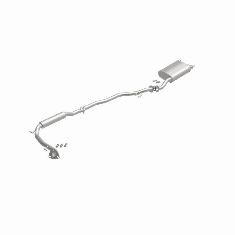 MagnaFlow BRE Exhaust Kit 07-08 Honda Fit 1.5L - Side View