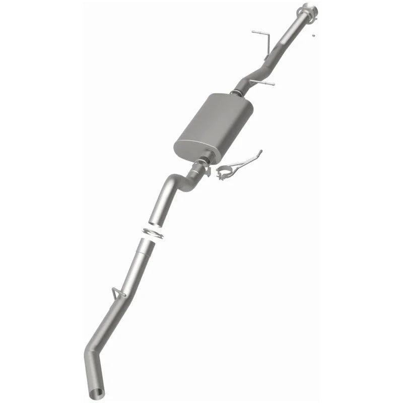 MagnaFlow BRE Exhaust Kit 07-10 Silverado 2500 HD Sierra 2500 HD 6L - Side View