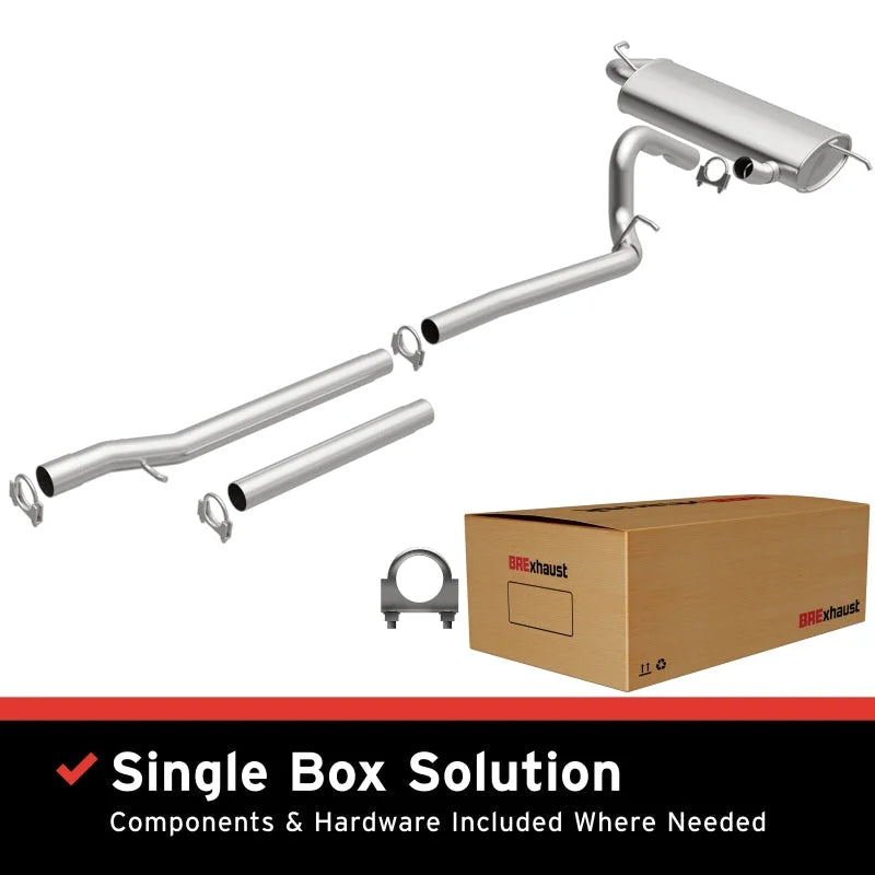 MagnaFlow BRE Exhaust Kit 07-11 Jeep Wrangler 3.8L - Main Product View