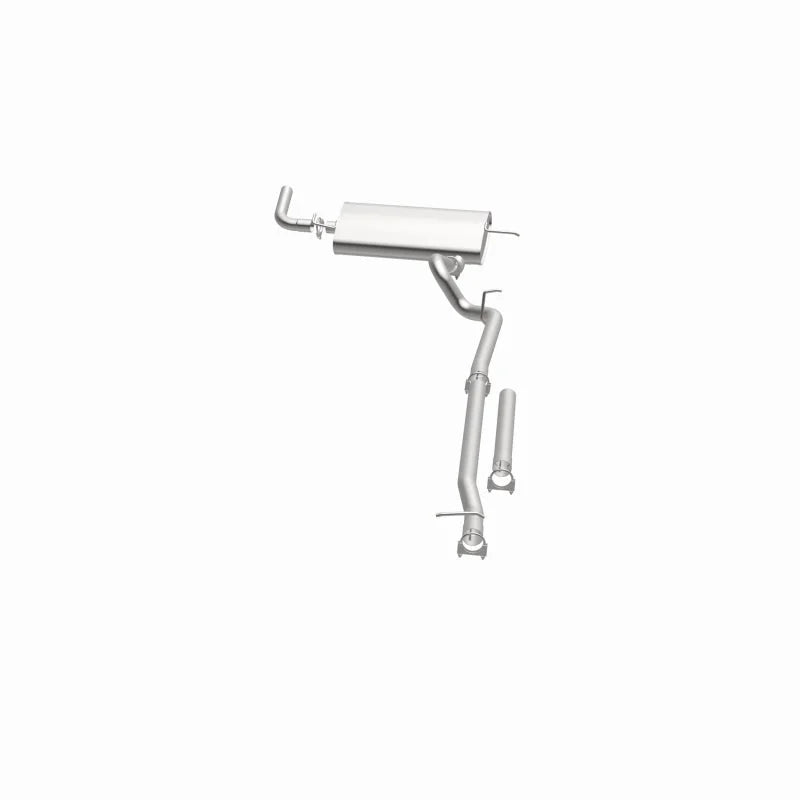 MagnaFlow BRE Exhaust Kit 07-11 Jeep Wrangler 3.8L - Side View
