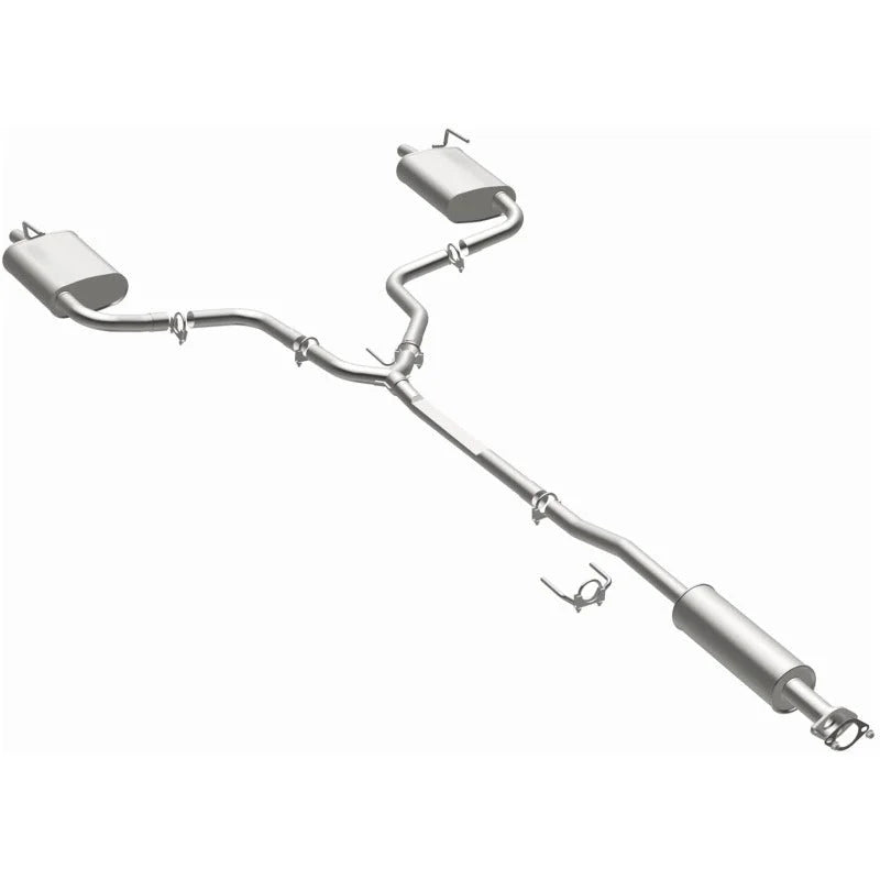 MagnaFlow BRE Exhaust Kit 07-16 Nissan Altima - Side View