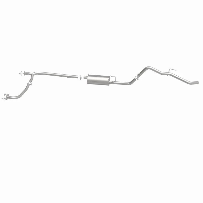 MagnaFlow BRE Exhaust Kit 07-17 Nissan Frontier 4.0L - Side View