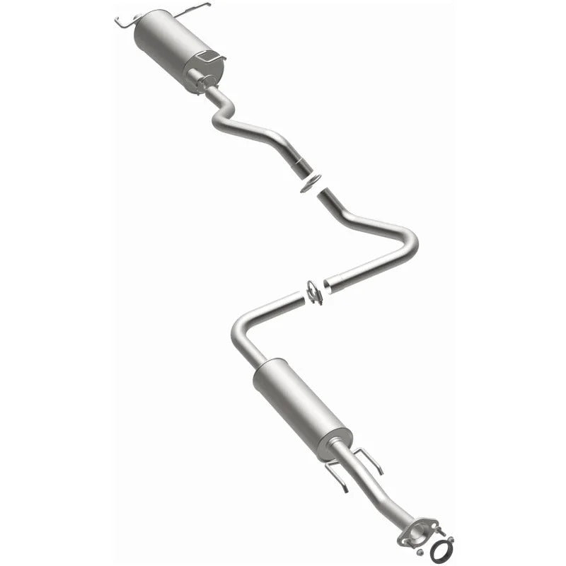MagnaFlow BRE Exhaust Kit 07 Nissan Sentra 2.0L - Back View