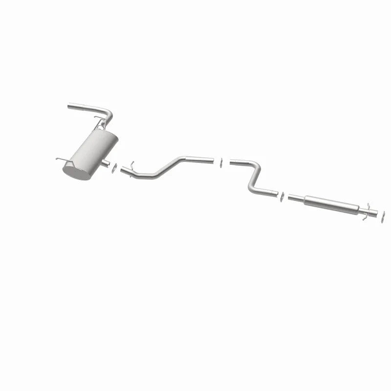 MagnaFlow BRE Exhaust Kit 08-12 Aura G6 Malibu 2.4L - Installation View