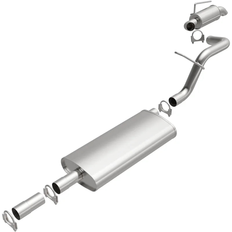 MagnaFlow BRE Exhaust Kit 08-12 Jeep Liberty 3.7L - Side View