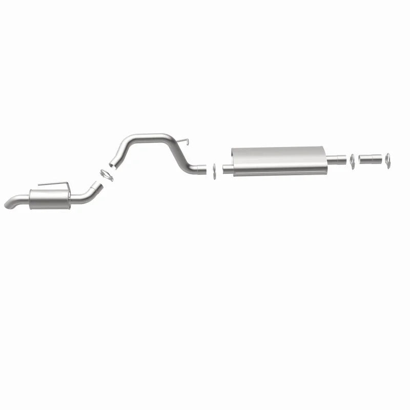 MagnaFlow BRE Exhaust Kit 08-12 Jeep Liberty 3.7L - Back View