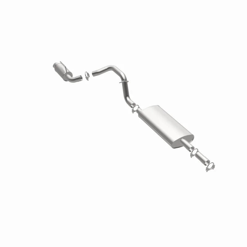 MagnaFlow BRE Exhaust Kit 08-12 Jeep Liberty 3.7L - Installation View