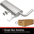 Load image into Gallery viewer, MagnaFlow BRE Exhaust Kit 08-15 Mitsubishi Lancer - Main Product View