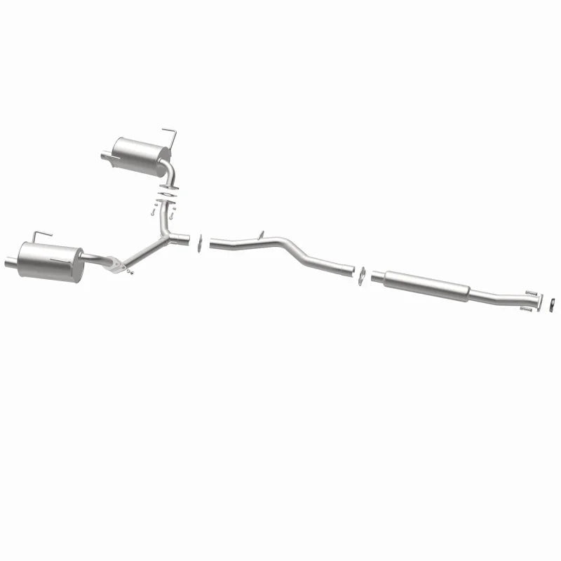 MagnaFlow BRE Exhaust Kit 09-13 Subaru Forester Impreza 2.5L - Installation View