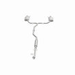 Load image into Gallery viewer, MagnaFlow BRE Exhaust Kit 09-14 Acura TSX 2.4L - Back View