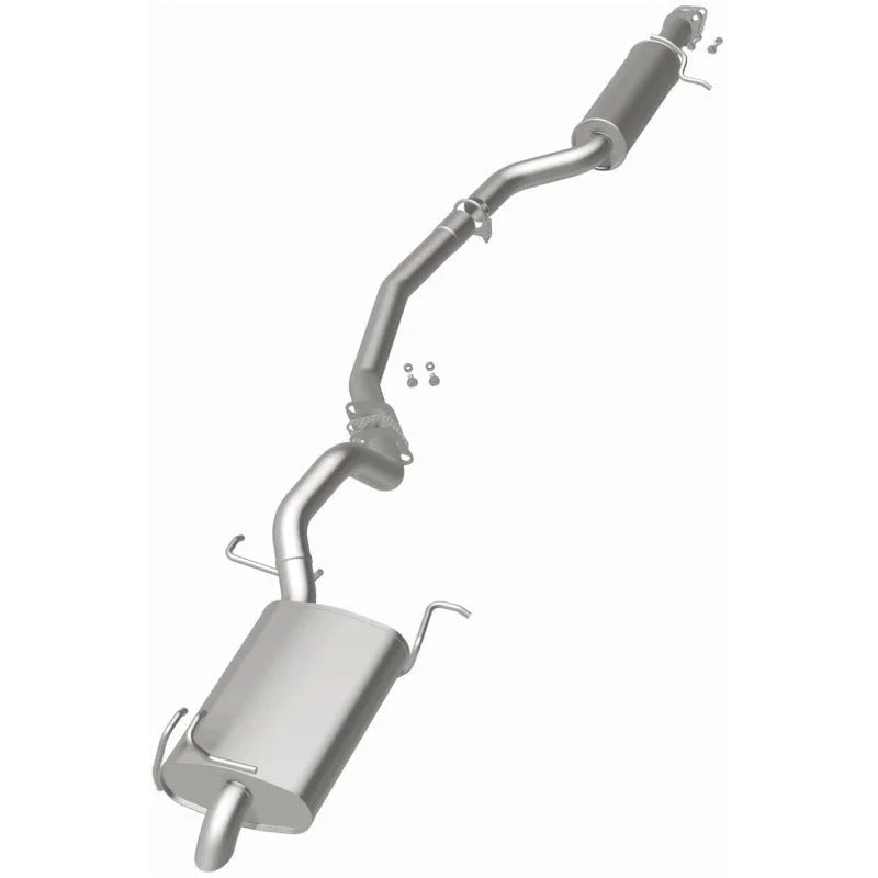 MagnaFlow BRE Exhaust Kit 10-13 SANTA FE SORENTO 3.5L - Side View