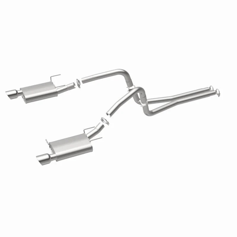 MagnaFlow BRE Exhaust Kit 11-14 Ford Mustang 3.7L - Back View