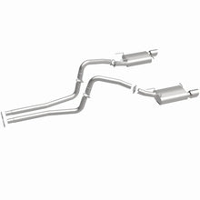 Load image into Gallery viewer, MagnaFlow BRE Exhaust Kit 11-14 Ford Mustang 3.7L - Installation View